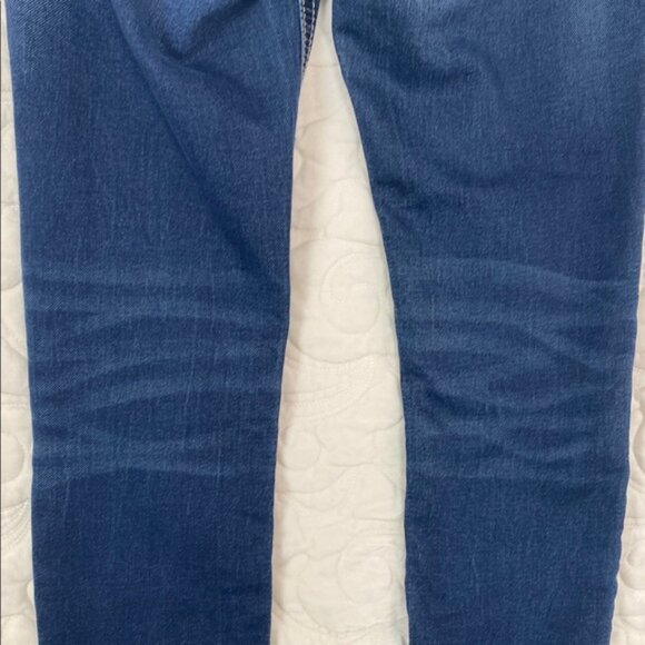 Silvery Suki Pencil Skinny Joga Jeans Blue Size 27W - Picture 12 of 13